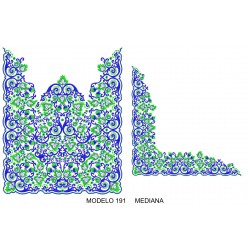Manteleta valenciana - mediana MOD 191