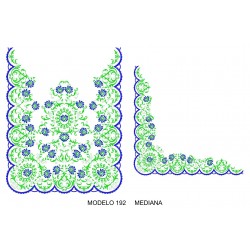 Manteleta valenciana - mediana MOD 192