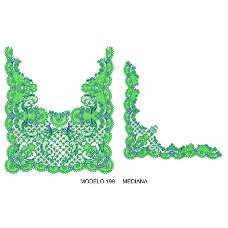 Manteleta valenciana - mediana MOD 199