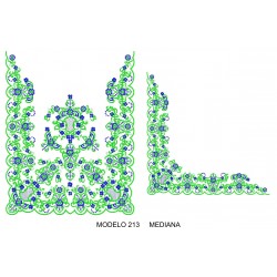 Manteleta valenciana - mediana MOD 213