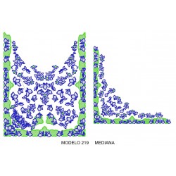 Manteleta valenciana - mediana MOD 219