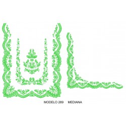 Manteleta valenciana - mediana MOD 289