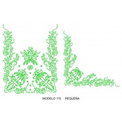 Manteleta valencia - pequeña MOD 115