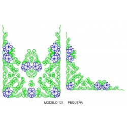Manteleta valencia - pequeña MOD 121
