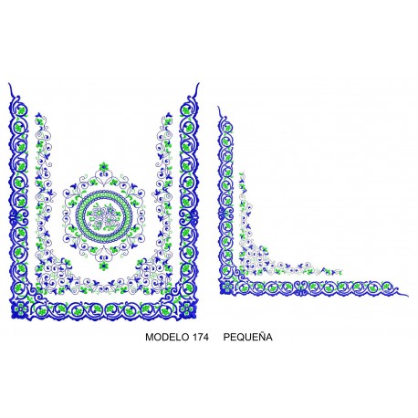 Manteleta valencia - pequeña MOD 174