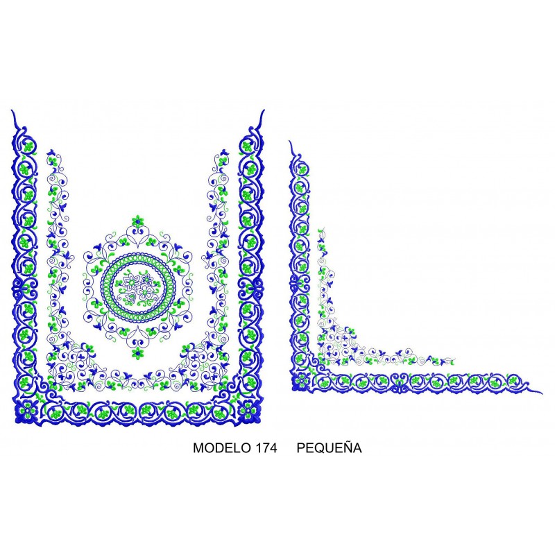 Manteleta valencia - pequeña MOD 174
