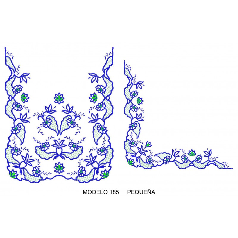 Manteleta valencia - pequeña MOD 185