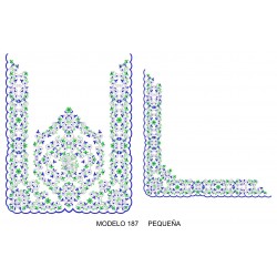Manteleta valencia - pequeña MOD 187