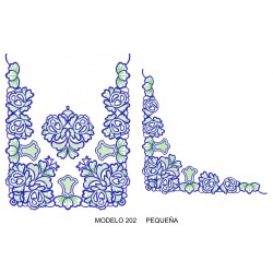 Manteleta valencia - pequeña MOD 202