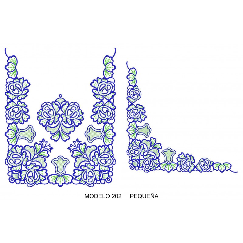Manteleta valencia - pequeña MOD 202