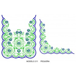 Manteleta valencia - pequeña MOD 211
