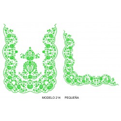 Manteleta valencia - pequeña MOD 214