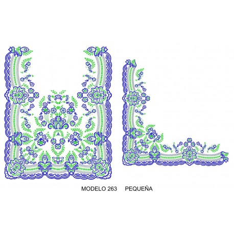 Manteleta valencia - pequeña MOD 263