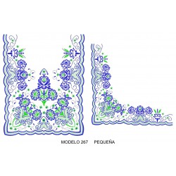 Manteleta valencia - pequeña MOD 267