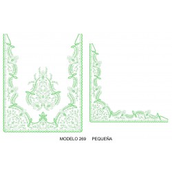 Manteleta valencia - pequeña MOD 269