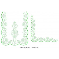 Manteleta valencia - pequeña MOD 295