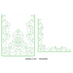 Manteleta valencia - pequeña MOD 303