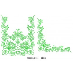 Manteleta valencia - bebé MOD 044