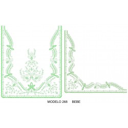 Manteleta valencia - bebé MOD 268