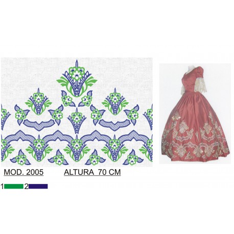 BORDADO CON TEJIDO TRA2005