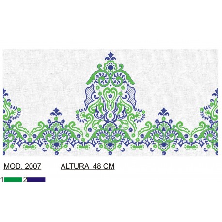 BORDADO SIN TEJIDO TRA2007