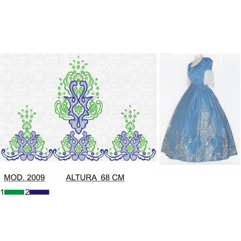 BORDADO CON TEJIDO TRA2009