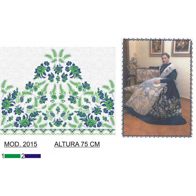 BORDADO SIN TEJIDO TRA2015