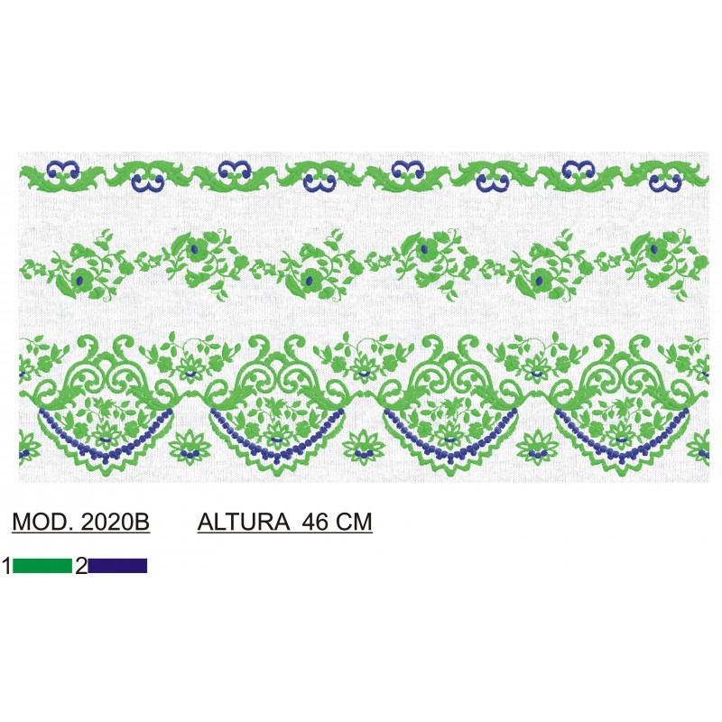 BORDADO SIN TEJIDO TRA2020B