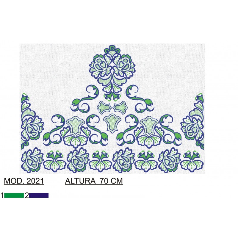 BORDADO SIN TEJIDO TRA2021