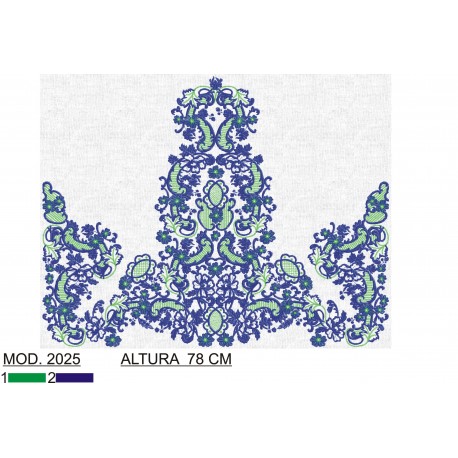 BORDADO SIN TEJIDO TRA2025