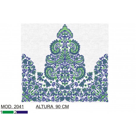 BORDADO SIN TEJIDO TRA2041