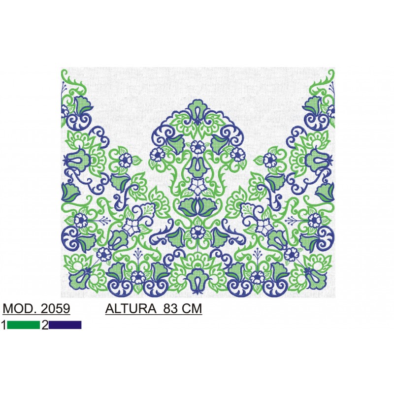 BORDADO CON TEJIDO TRA2059