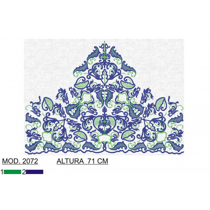 BORDADO CON TEJIDO TRA2072