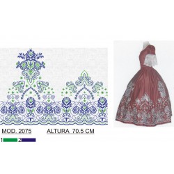 BORDADO SIN TEJIDO TRA2075