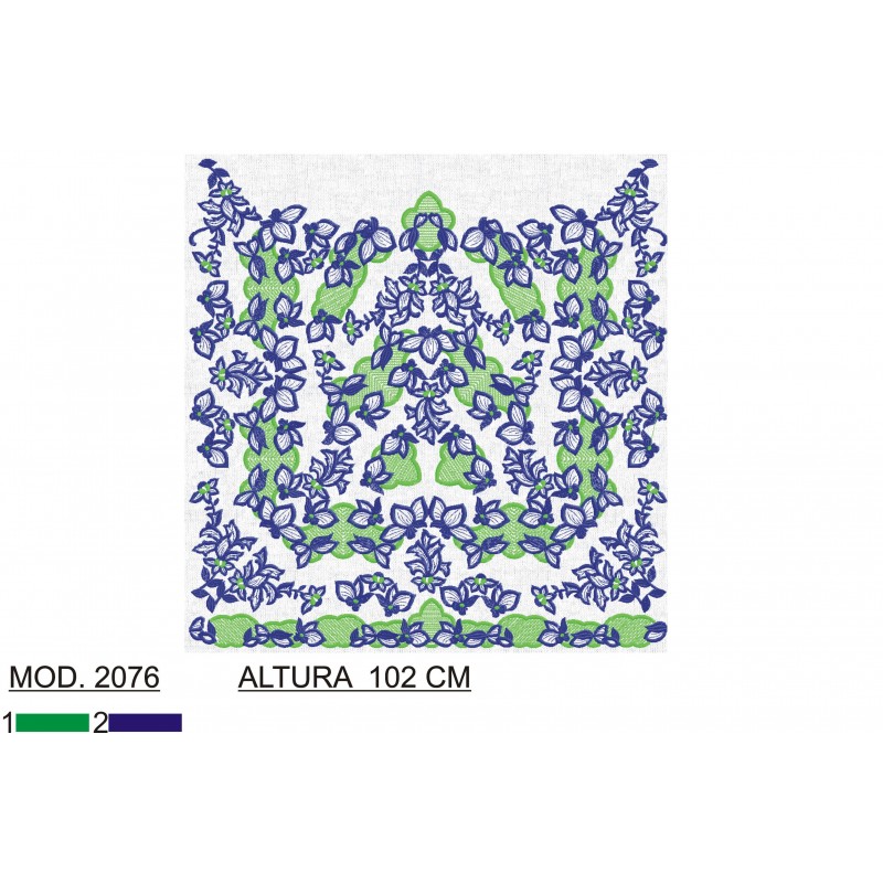 BORDADO CON TEJIDO TRA2076