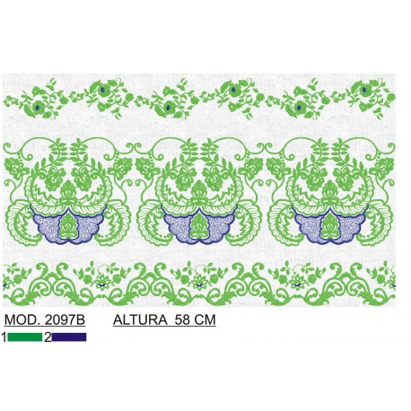 BORDADO SIN TEJIDO TRA2097B