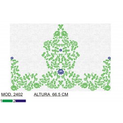 BORDADO SIN TEJIDO TRA2402