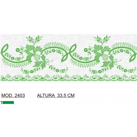 BORDADO SIN TEJIDO TRA2403