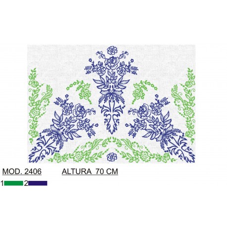 BORDADO SIN TEJIDO TRA2406
