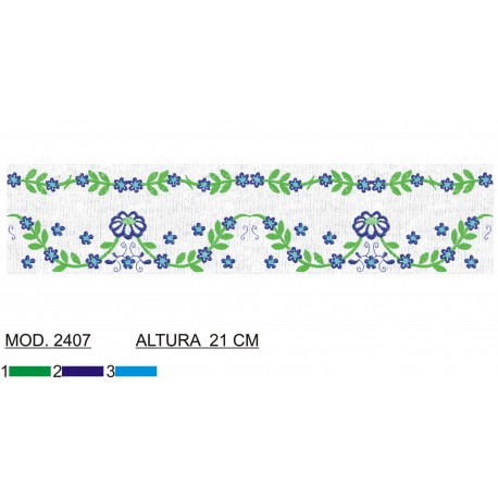 BORDADO SIN TEJIDO TRA2407