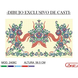 BORDADO CON TEJIDO TRA2408C