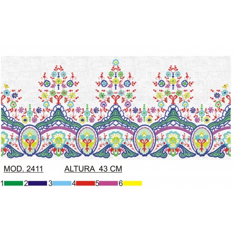 BORDADO SIN TEJIDO TRA2411