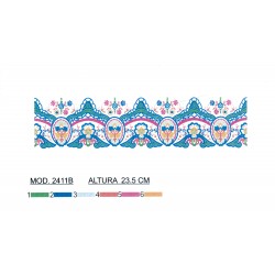 BORDADO SIN TEJIDO TRA2411B