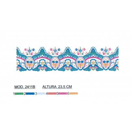 BORDADO SIN TEJIDO TRA2411B