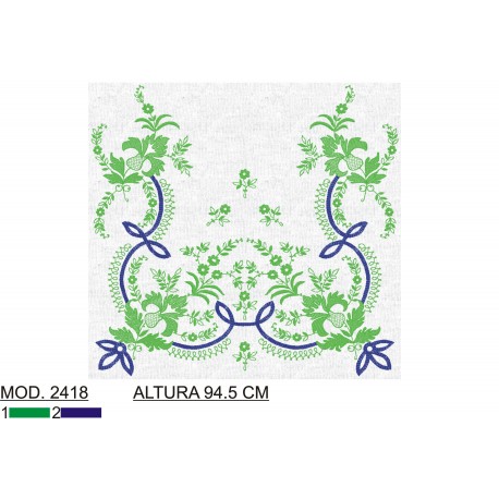 BORDADO CON TEJIDO TRA2418