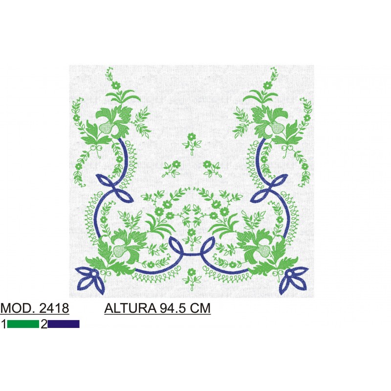 BORDADO CON TEJIDO TRA2418