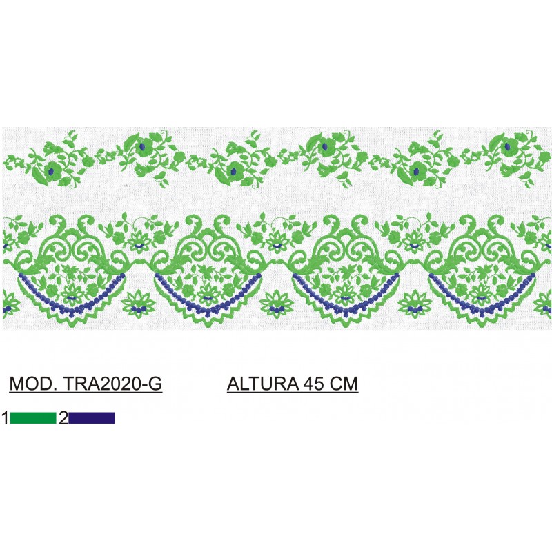 BORDADO SIN TEJIDO AMPLIADO TRA2020-G