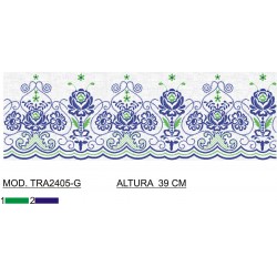 BORDADO SIN TEJIDO AMPLIADO TRA2405-G