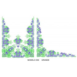 Manteleta valenciana - grande MOD 009