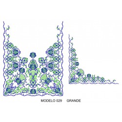 Manteleta valenciana - grande MOD 029